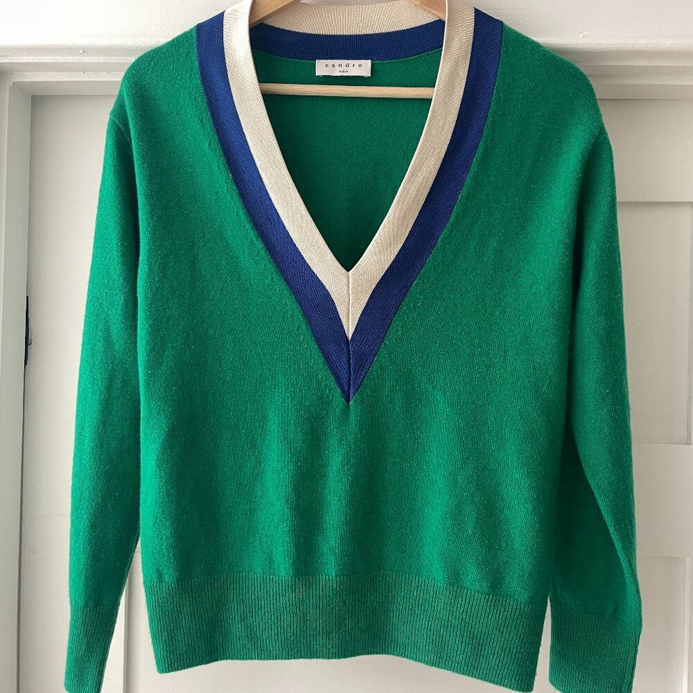 Sandro Wool and cashmere sweater